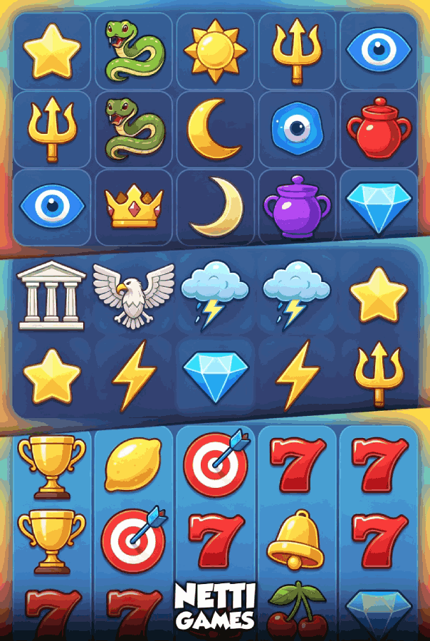 Colorful symbols
